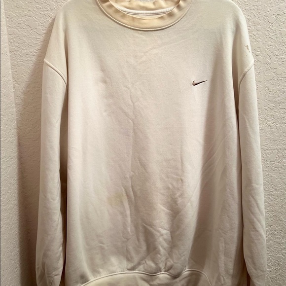 Nike | Sweaters | Vintage Nike Cream 